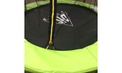 Батут DFC JUMP 12ft складной, c сеткой, цвет apple green
