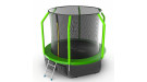 Батут EVO JUMP Cosmo 8ft (Green) + Lower net